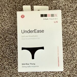 Lululemon UnderEase Mid-Rise Thong - (5 Pack)